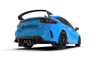 Rally Armor 23-26 Honda Civic Type R Black Mud Flap Red Logo