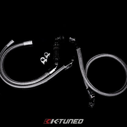 K-Tuned - Center Feed Fuel Line Kit (Inline Fuel Filter)