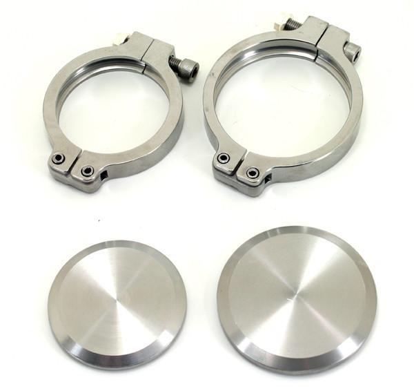 PLM - Block Off Flange & Clamp For Tial 44mm MVR Wastegate EWG