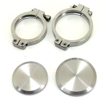 PLM - Block Off Flange & Clamp For Tial 38mm MVS Wastegate EWG