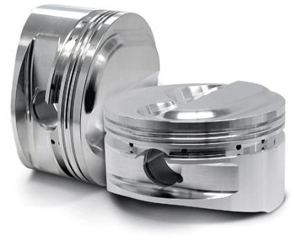 CP Pistons - Piston & Ring Set for Acura/Honda K20A/A2/A3 - Bore (87mm) - Size (+1.0mm) - Compression Ratio (F