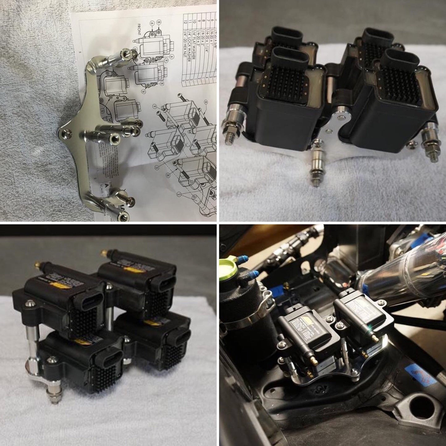 Maven Performance - IGN-1A COIL MOUNTS- STACKED