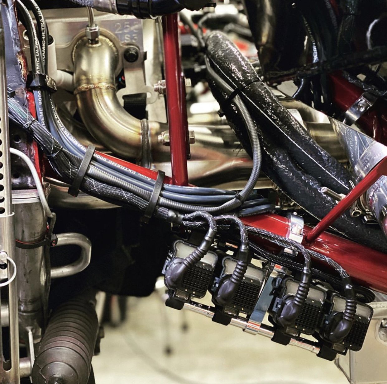 Maven Performance - IGNITION COIL MOUNT TUBE CLAMP