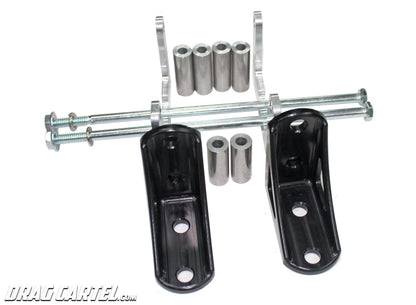 Drag Cartel - Smart Coil Relocation Mounting Brackets