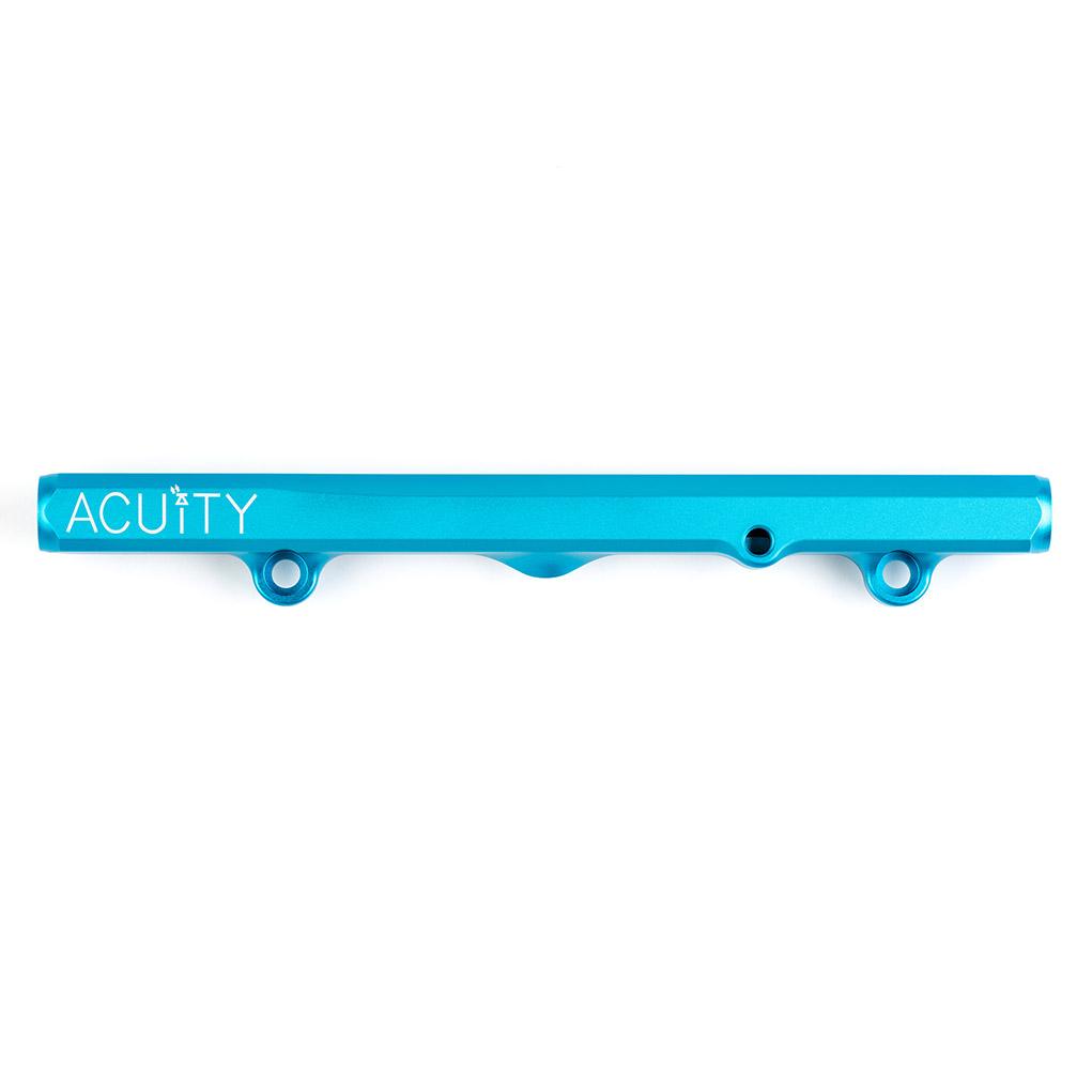 Acuity - K-Series Fuel Rail in Satin Teal Finish