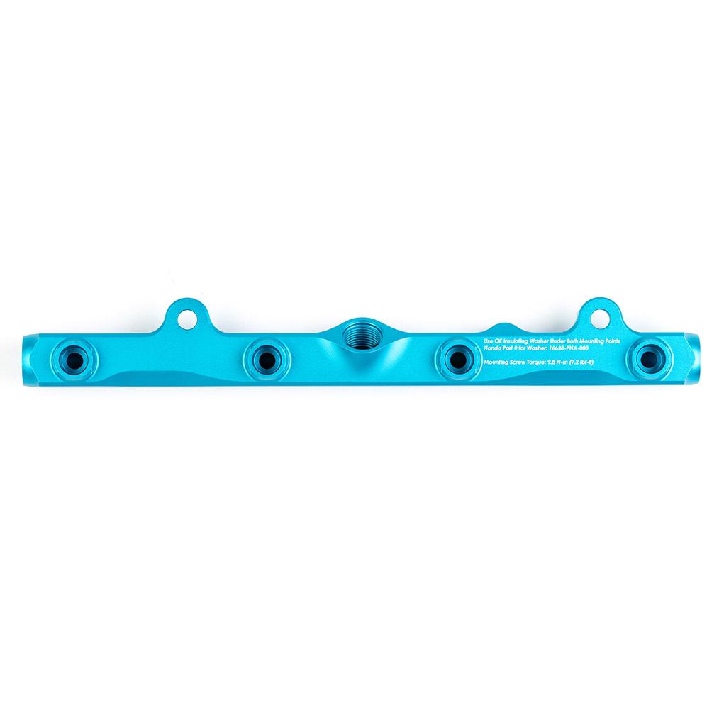 Acuity - K-Series Fuel Rail in Satin Teal Finish