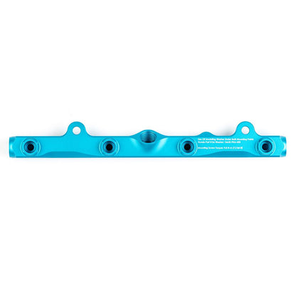Acuity - K-Series Fuel Rail in Satin Teal Finish