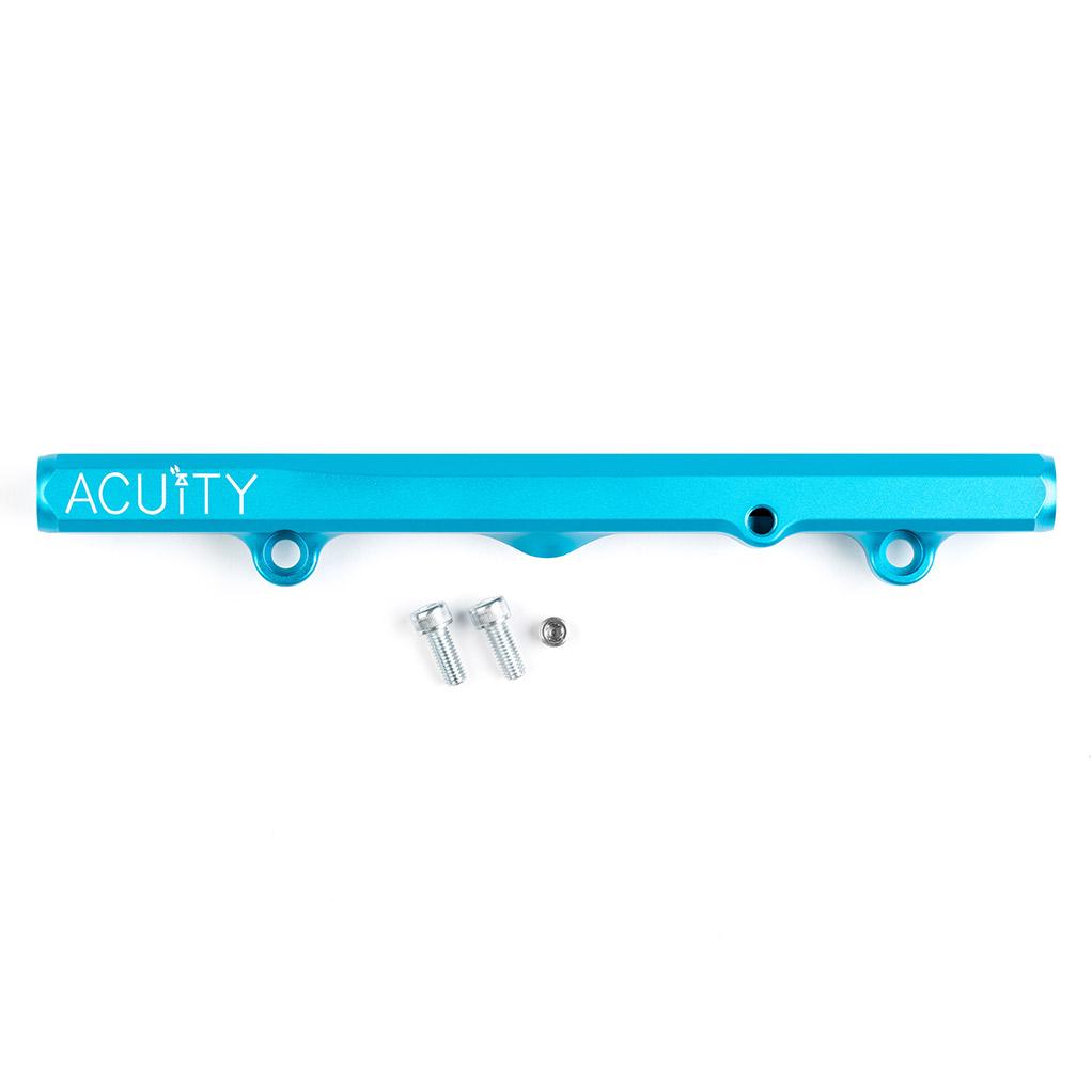 Acuity - K-Series Fuel Rail in Satin Teal Finish