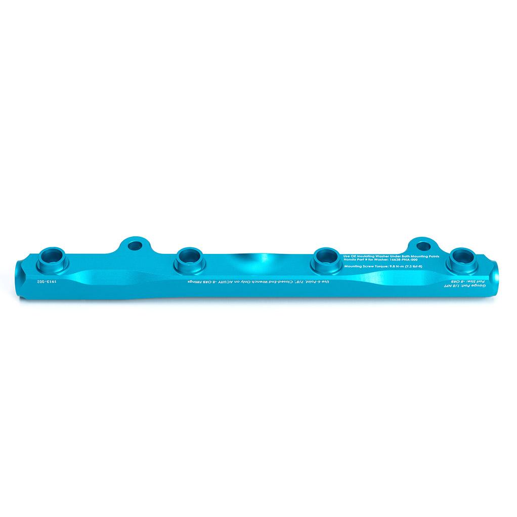 Acuity - K-Series Fuel Rail in Satin Teal Finish