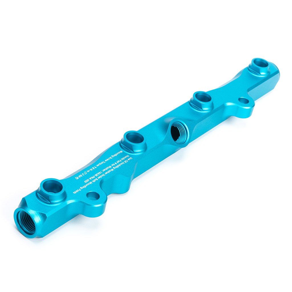 Acuity - K-Series Fuel Rail in Satin Teal Finish