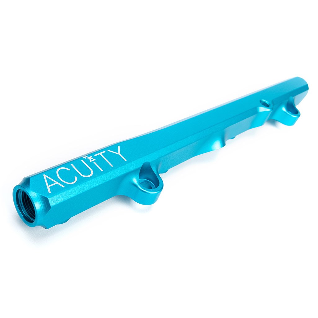 Acuity - K-Series Fuel Rail in Satin Teal Finish
