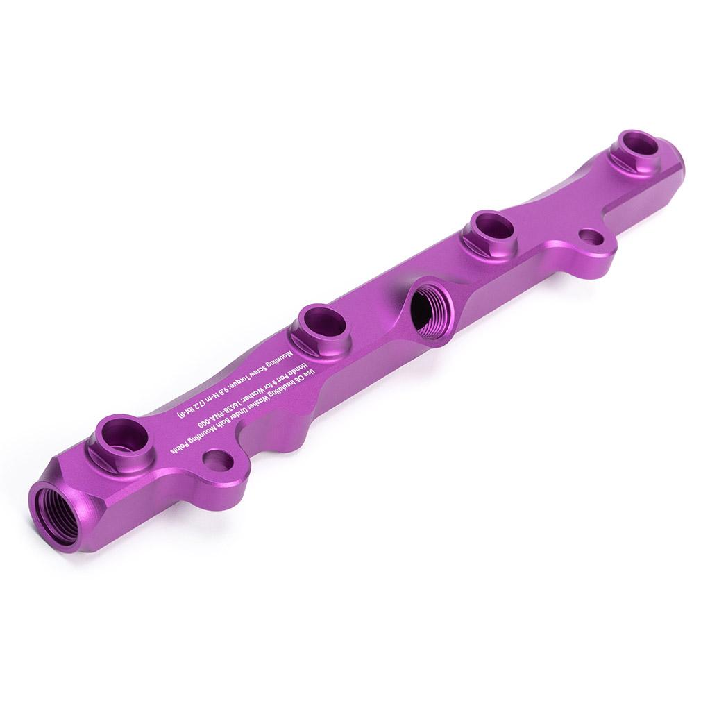 Acuity - K-Series Fuel Rail in Satin Purple Finish