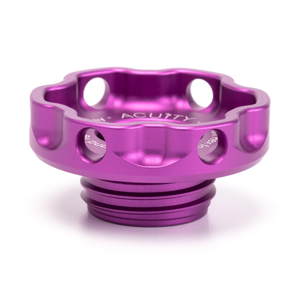 Acuity - Podium Oil Cap in Satin Purple for Hondas/Acuras
