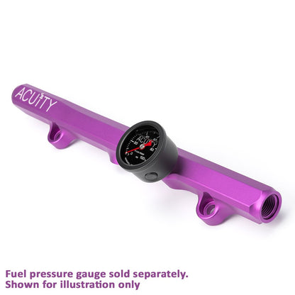 Acuity - K-Series Fuel Rail in Satin Purple Finish