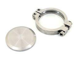 PLM - Block Off Flange & Clamp For Tial 44mm MVR Wastegate EWG